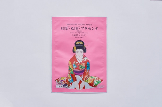 舞妓マスク 緑茶・Q10・プラセンタ
Maiko Moisture Facial Mask Green Tea/Q10/Placenta